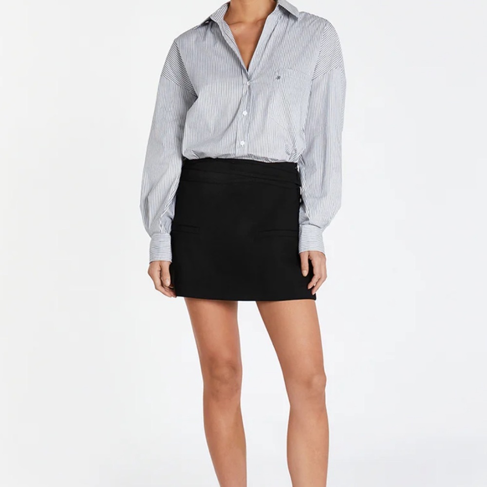 Zara Black Mini Skort